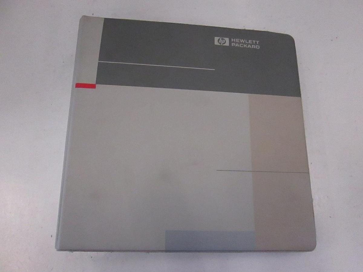 Used HP 16500 and HP Vecta/IBM PC Using HP-IB Interface Cards Guide, Used
