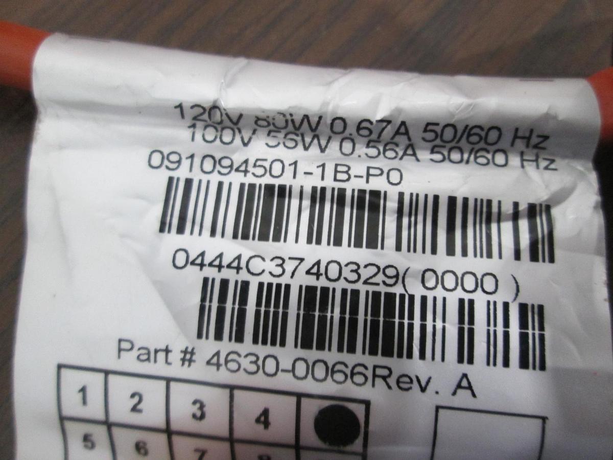 Used MKS, HPS Division, 4630-0066, Heater Jacket, 120V, 80W, .67A, 50/60Hz, Used