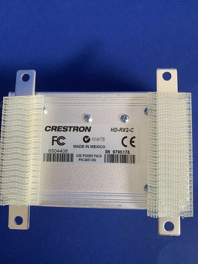 Used Crestron HD-RX2-C Shielded Twisted Pair HDMI Receiver, Used