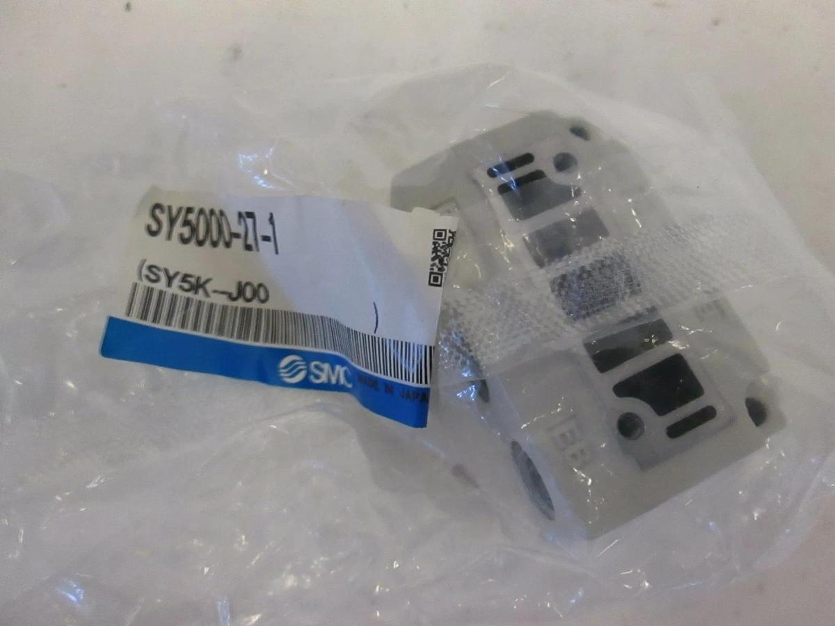 Used SMC, SY5000-27-1, Manifold Plate, New