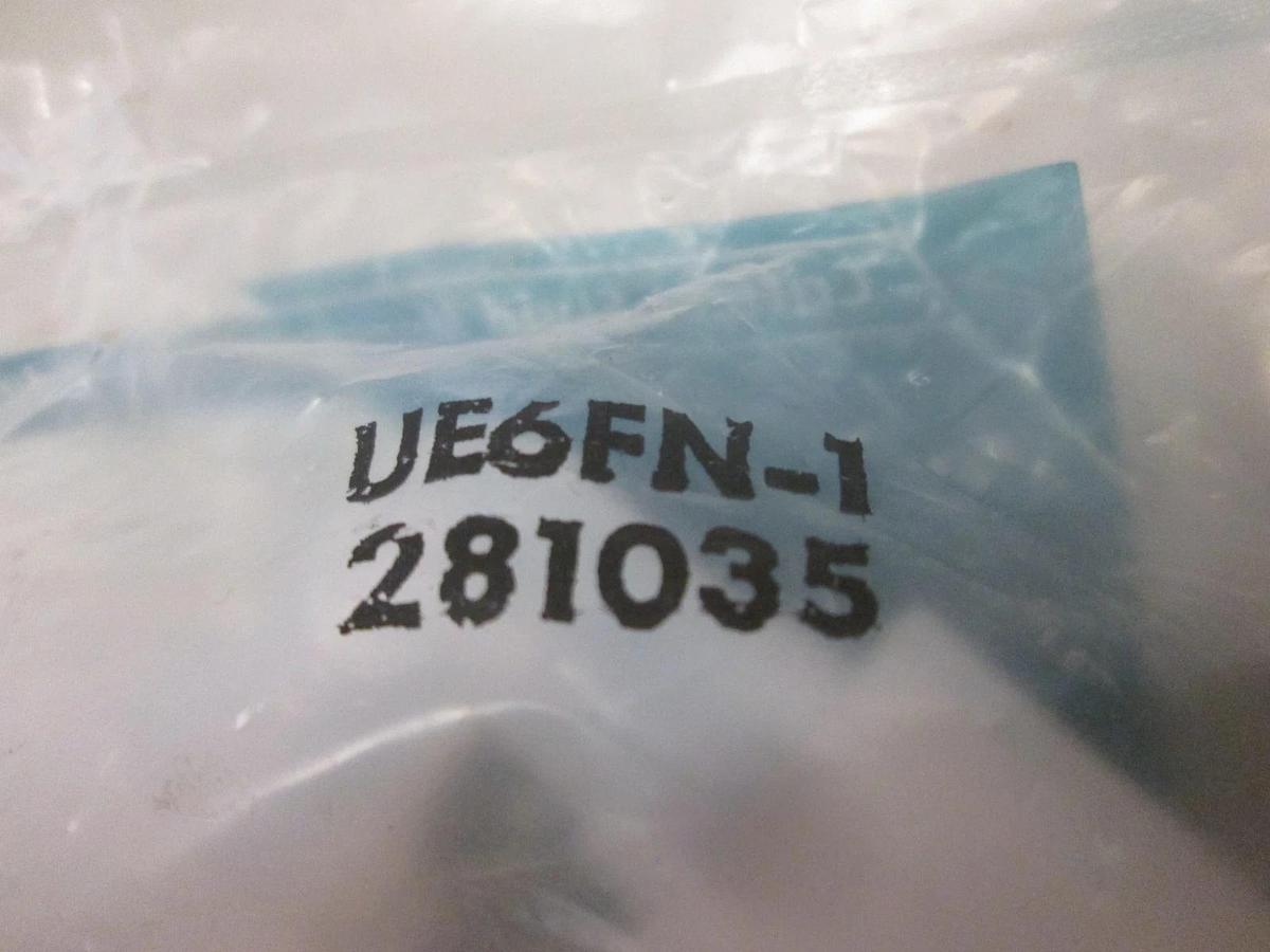 ENTEGRIS, UE6FN-1, 281035, 3/8"OD Tube X 3/8"OD Tube, New
