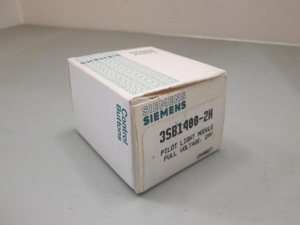 Used Seimens 3SB1400-2H Pilot Light Module, New