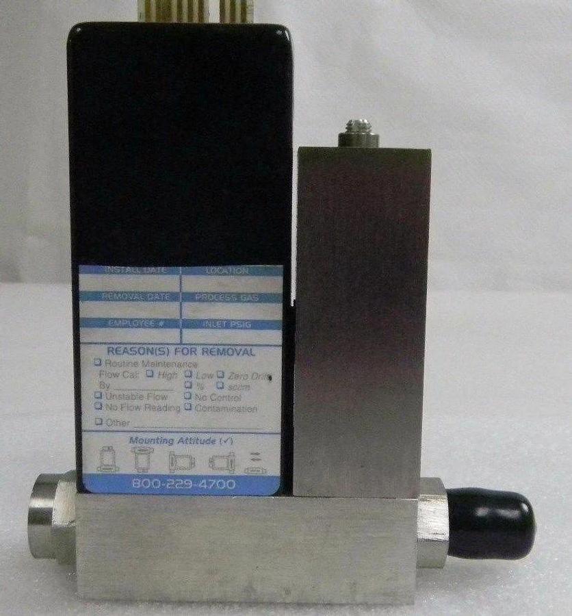Used Unit UFC-1500A,Mass Flow Controller,Gas- NF3,Range- 1 SLPM,1/4" M In,3/4" F Out