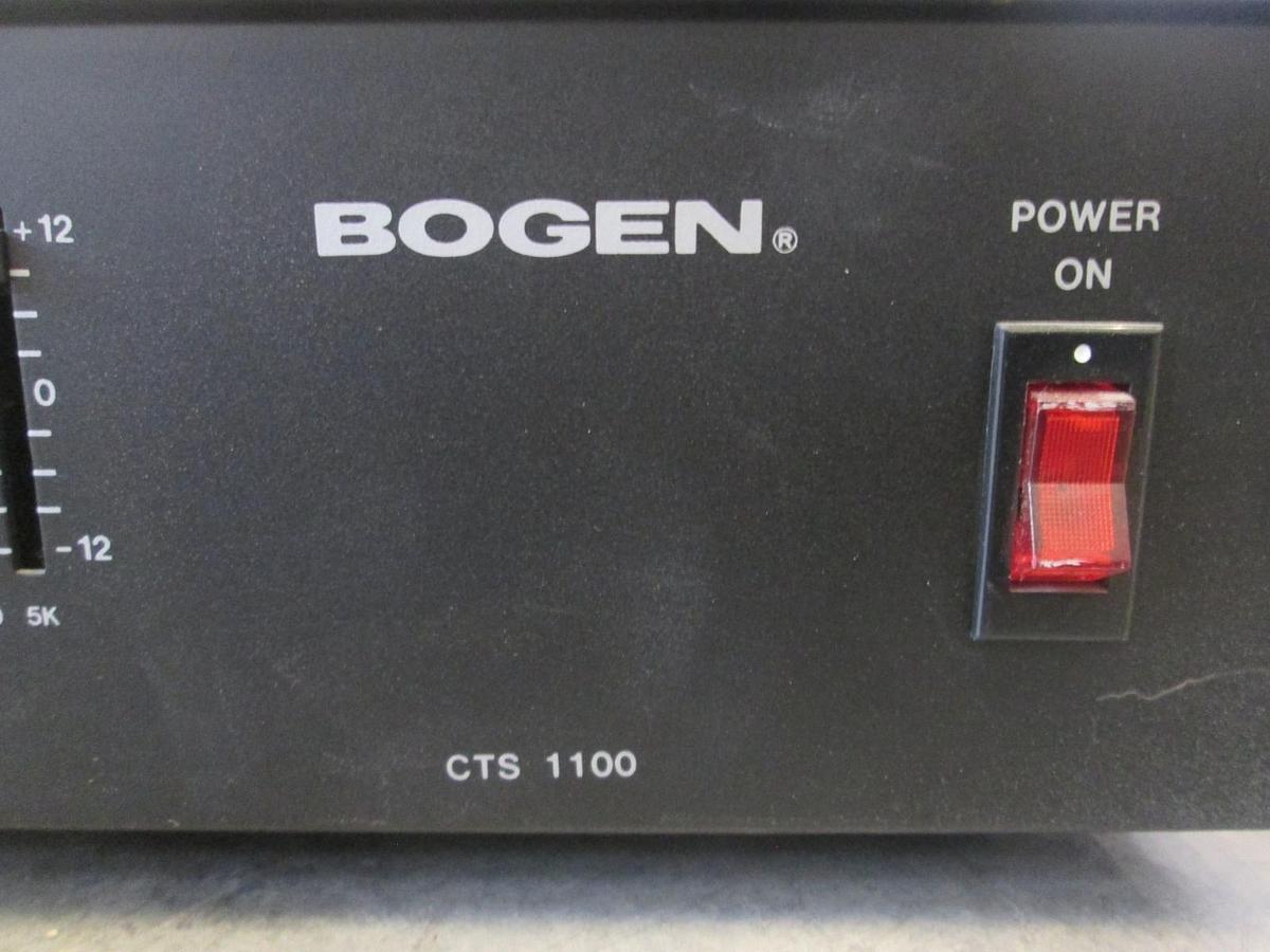 Used Bogen, Acoustic Equalizer, CTS-1100, Used