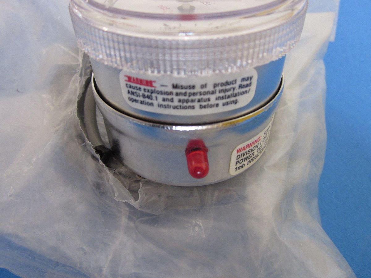 Used SPAN IPS 122 TYPE 1 High Purity Pressure Gauge w/ Indicating Pressure Switch