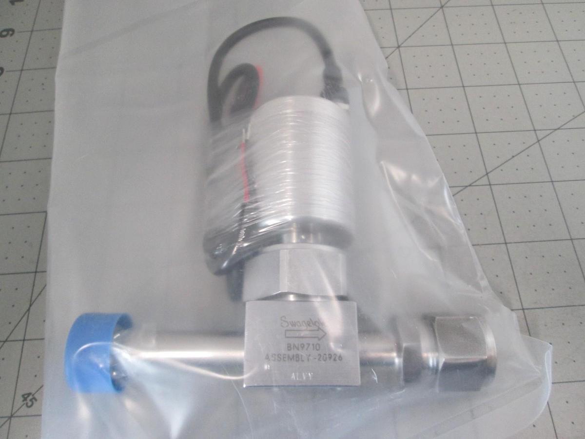 Swagelok, BN9710 Assy 20926, Diaphragm Valve, NC, Hi-Temp-SCD, New