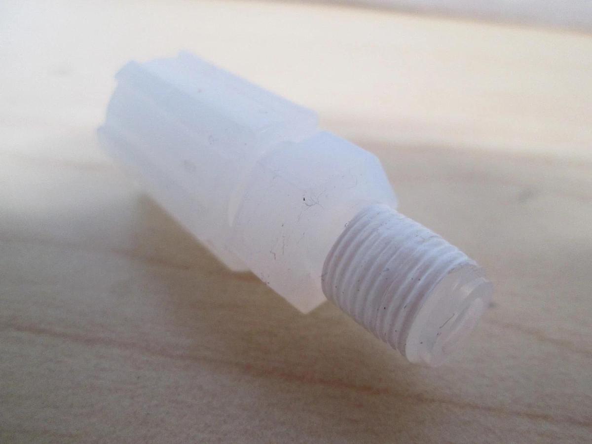 Entegris, Conn, 1/4ODTX1/8NPTM Flare Teflon, 206-999-0009, New, Lot of 20