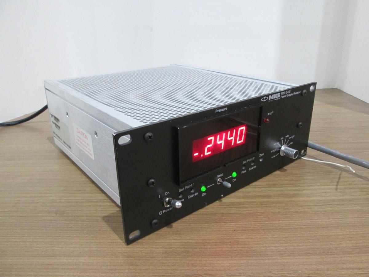 Used MKS, PDR-C-1C, Digital Readout Power Supply, Used