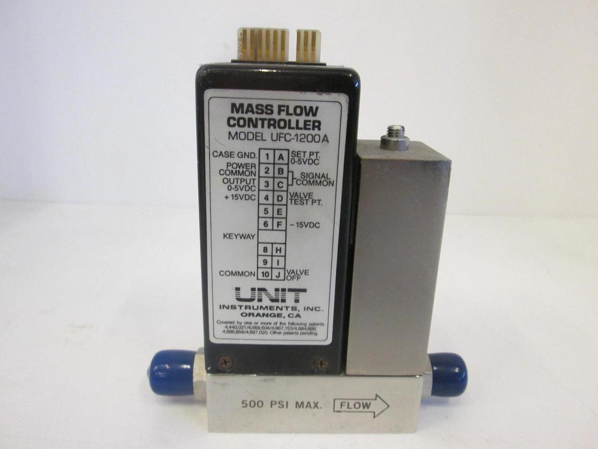 Used Unit Instruments, UFC-1200, Mass Flow Controller, 500 SCCM, 20%PH3/SIH4, Used