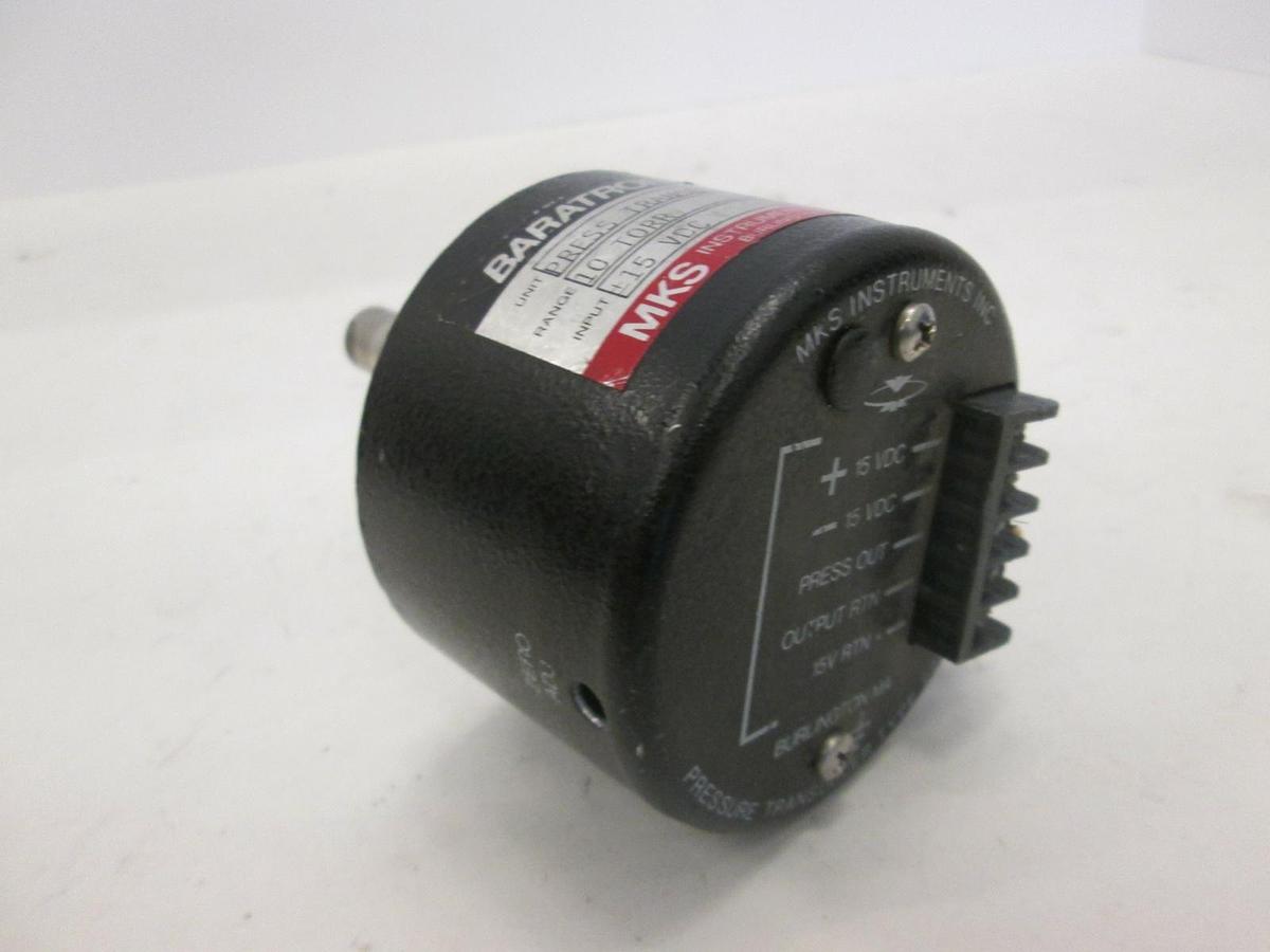 Used MKS, Baratron 10 Torr Pressure Transducer, 222BA-00010AA, Used
