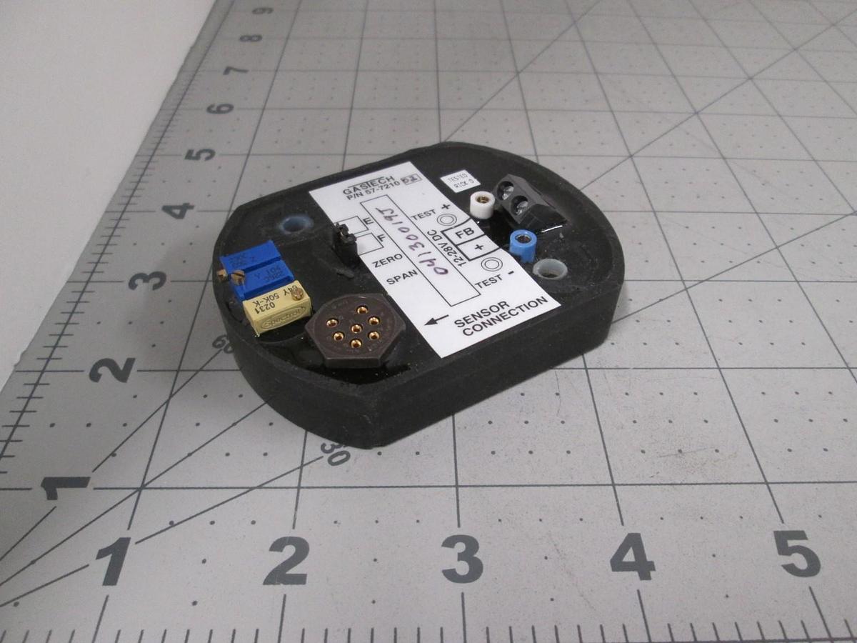 Used Gastech, 57-7210, Potted Amplifier Sensor, New