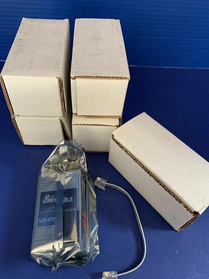 UNIT Smart Cable Mass Flow Signal Translator Smart300-01, Lot of 5 New