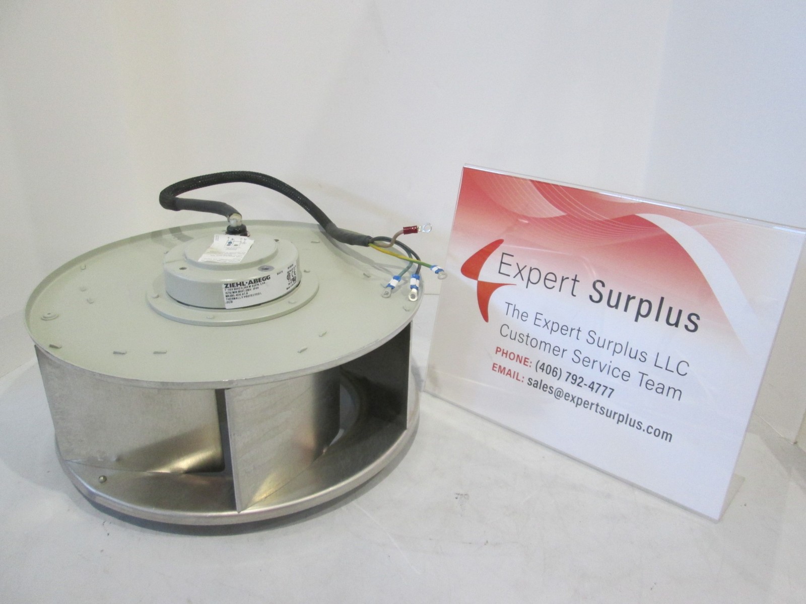 Used Ziehl-Aegg, RH31M-4EK.2C.1R, Cooling Fan, 60Hz, Used