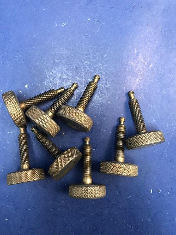 Used Carr-Lane CL-5-SHS Swivel Head Screw, 1-1/8" Head x 1-1/2" Shaft, Lot of 8