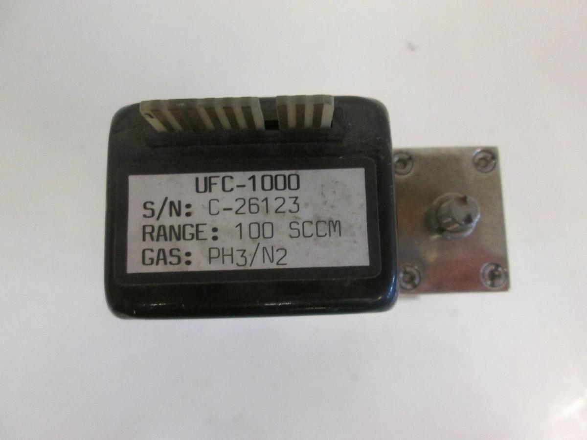 Used Unit UFC-1000, MFC, Mass Flow Controller, PH3/N2, 100 SCCM, Used