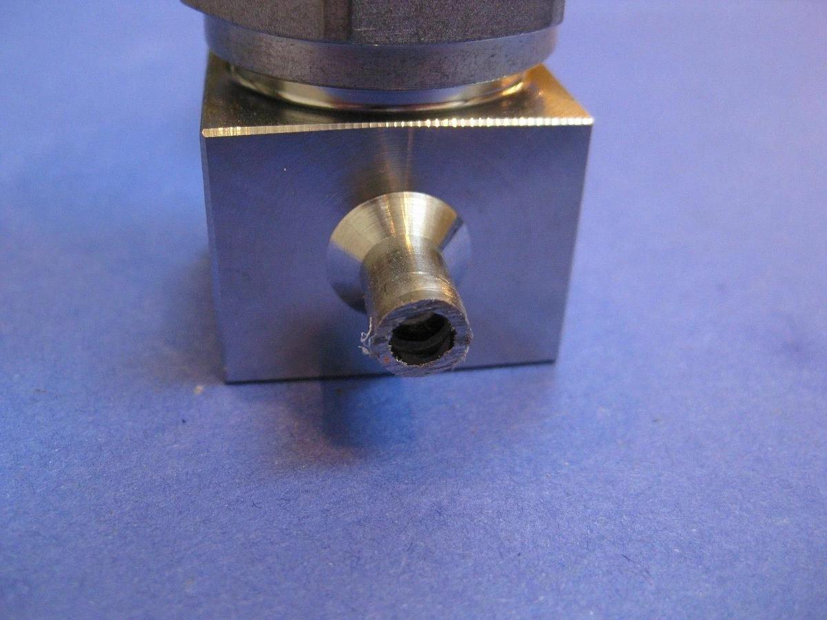 Used Nupro Swagelok 6LV-BNBW4-DU-C, Diaphragm Valve, NC 1/4" FVCR, Used