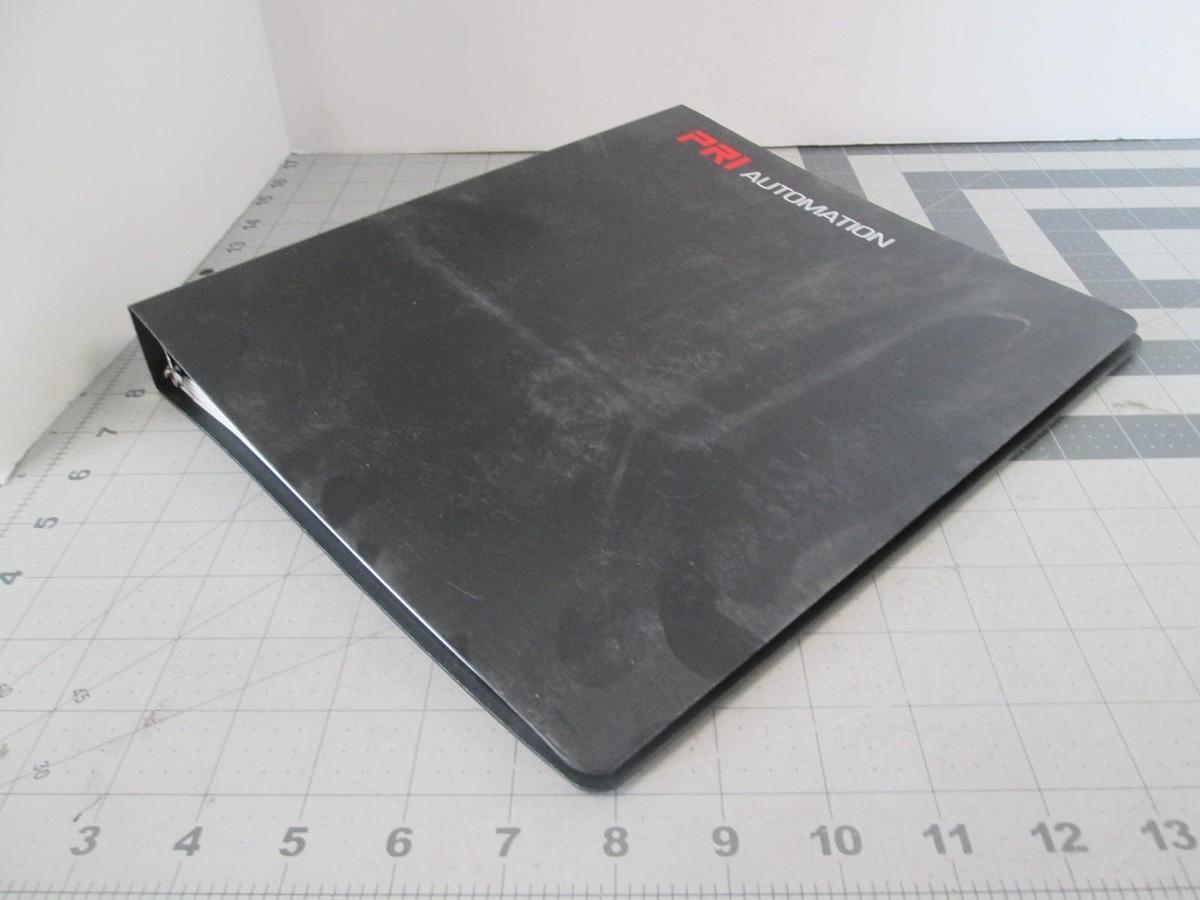 Used PRI Automation, PRI-7700 Automated Reticle Management Operation Manual, Used