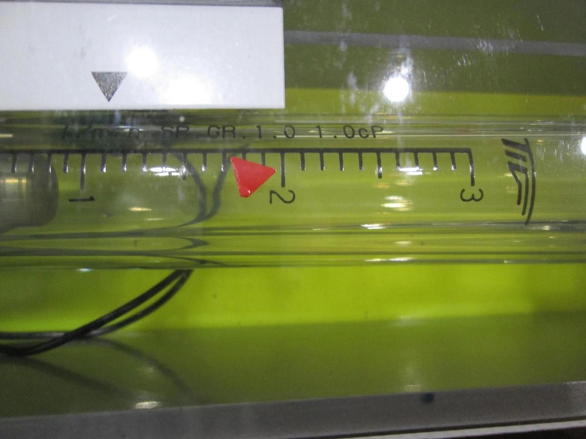 Used Tokyo Keiso, F96-24346, 0-3, Flowmeter, Used
