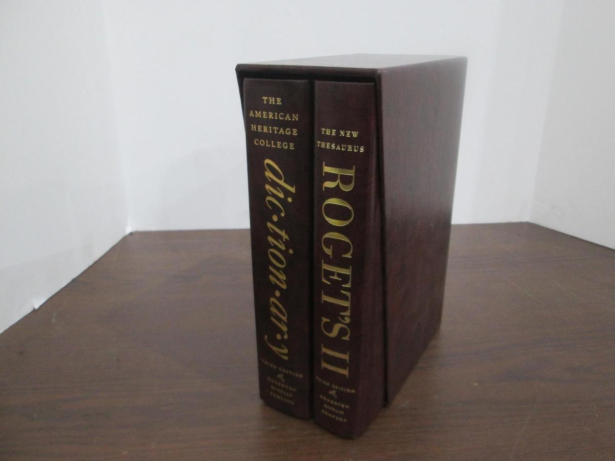 Used The American Heritage College, Dictionary/ Rogets II, Third Edition, New