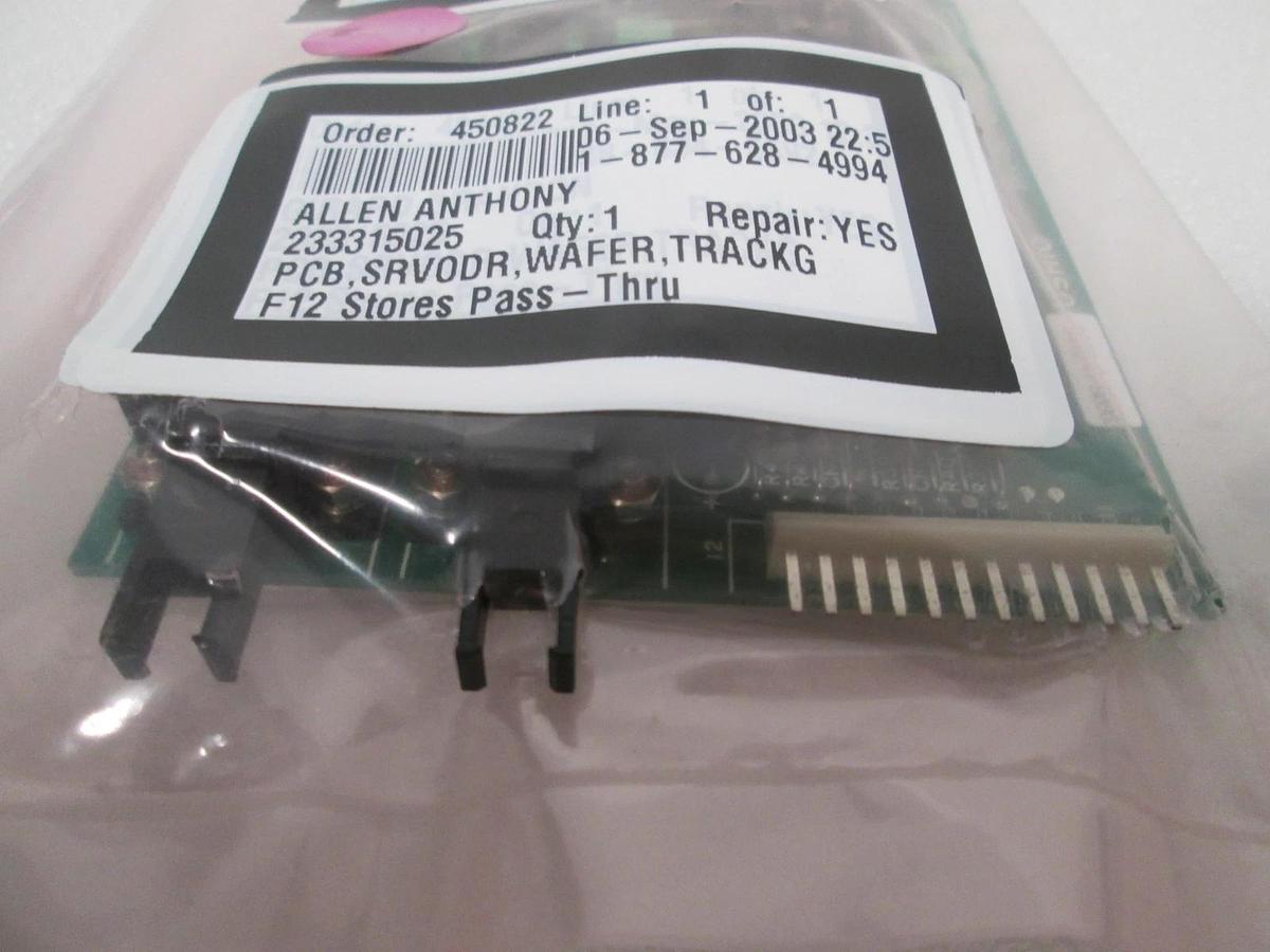 Ushio, Servo Drive, SRV-01, Wafer Tracking PCB, 302-043, New