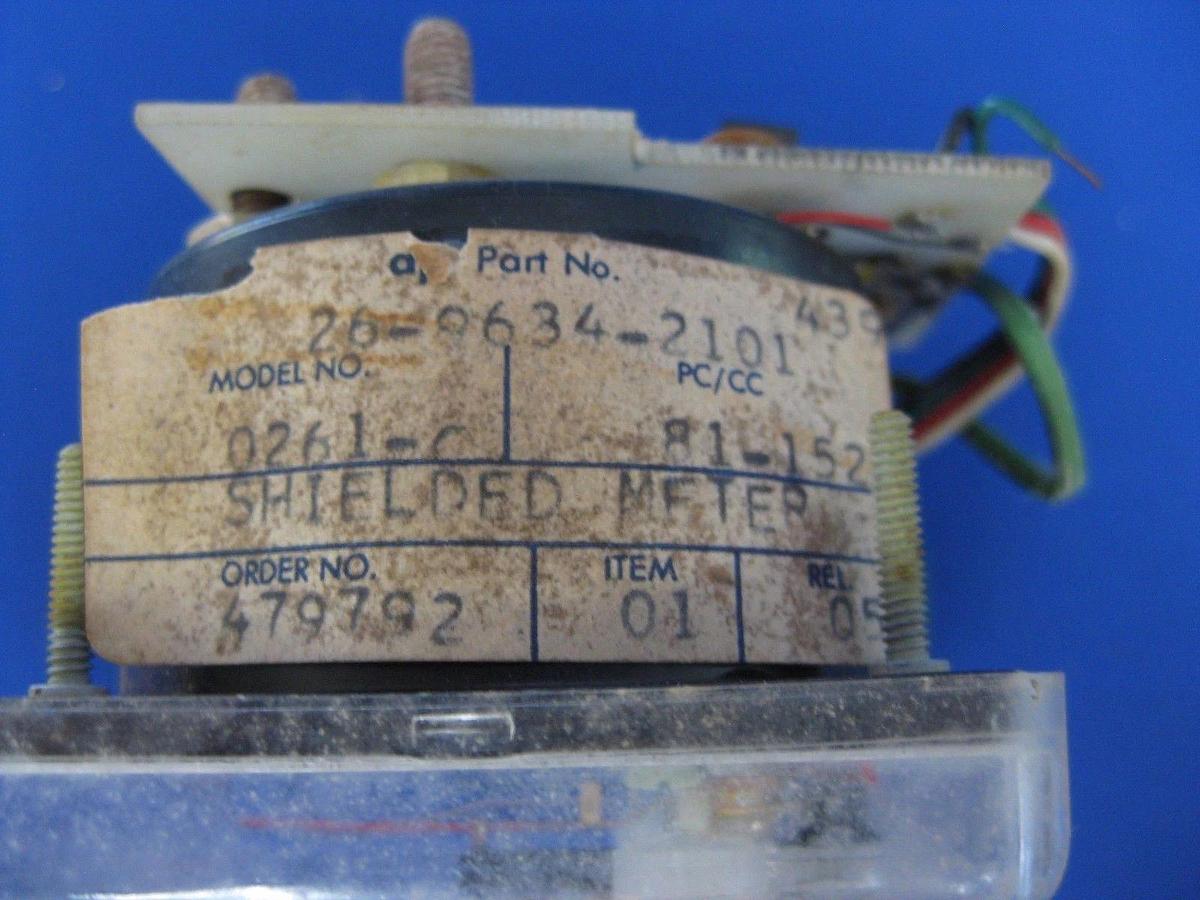 Used API 26-6634-2101 Centigrade Shielded Meter 0-1400 C , Used