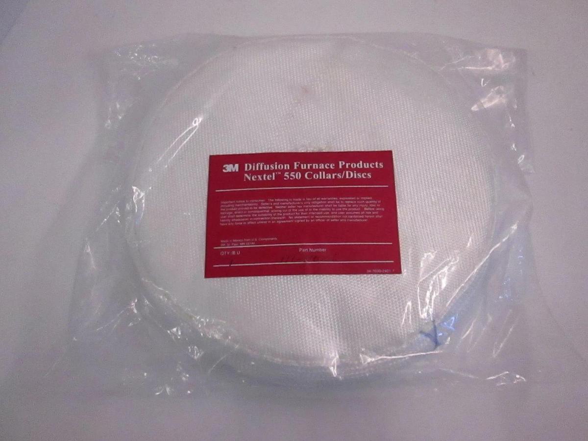 3M Diffusion Furnace Products, Nextel 550 Ceramic Collars/Discs, 111-810106