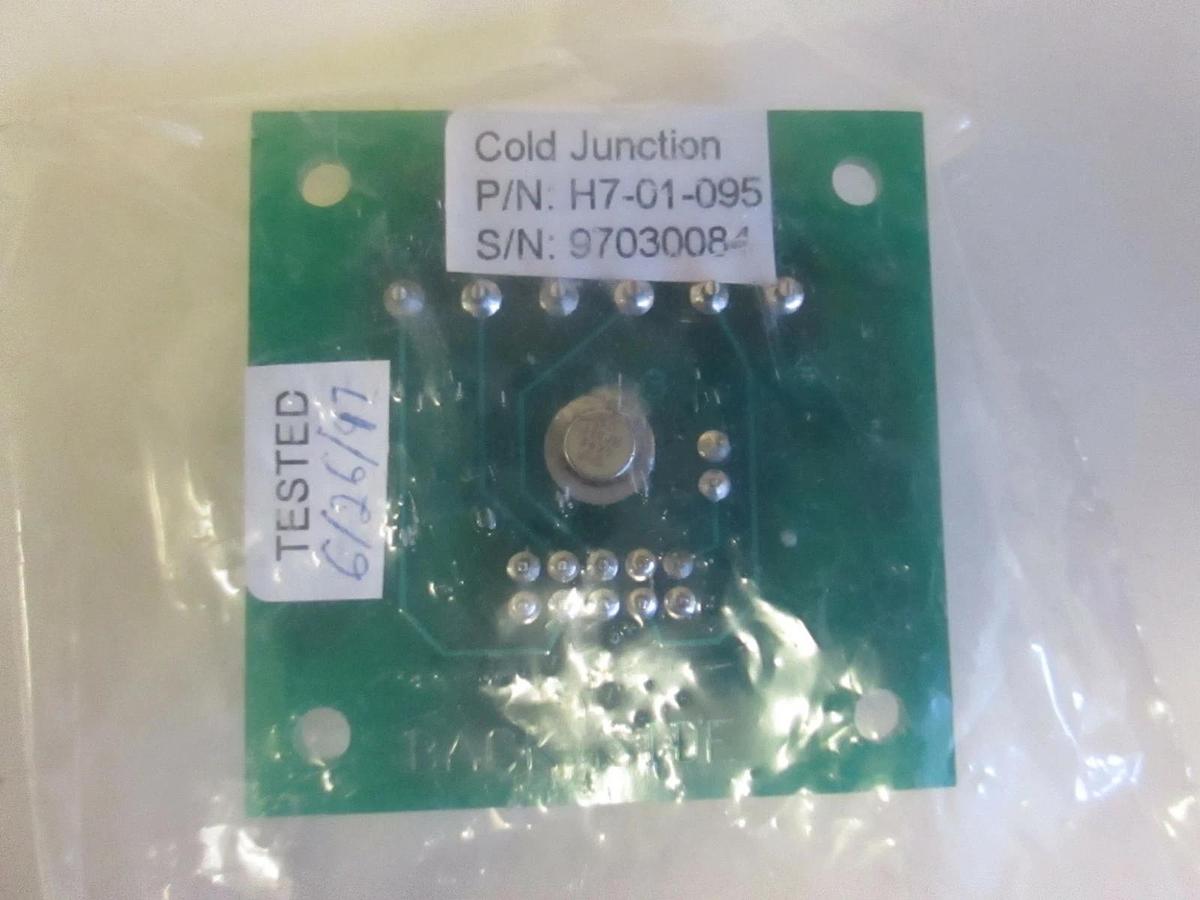 Used Tempress Cold Junction PCB, 7-01-095, Working When Removed