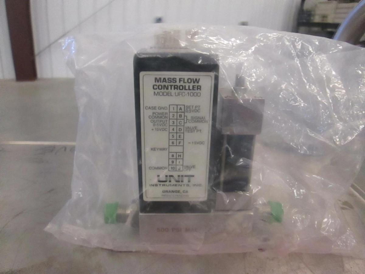 Used Unit UFC-1000 Mass Flow Controller MFC, 5%AsH3/N2, 50 SCCM, Refurb