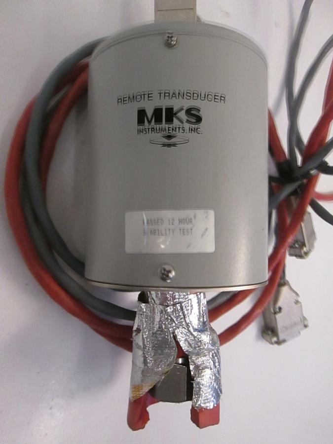 Used MKS 621C13TBFHC Remote Transducer, 1000 Pa/133.32, Used