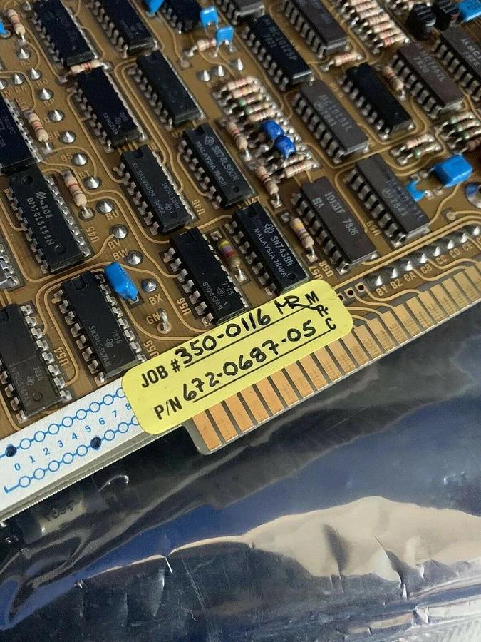 Used Tektronix 672-0687-05 Pin Electronics Card w/ 670-5348-03 Sample and Hold PCB