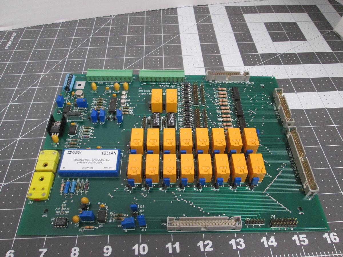 Used ICCI 8002645 8002647 Rev B Thermocouple Signal Conditioner Board