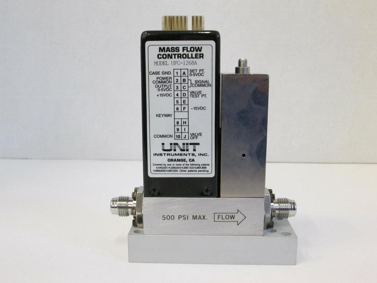 Used Unit UFC-1268A Mass Flow Controller MFC, N2, 20 SLM, 1/4" Male