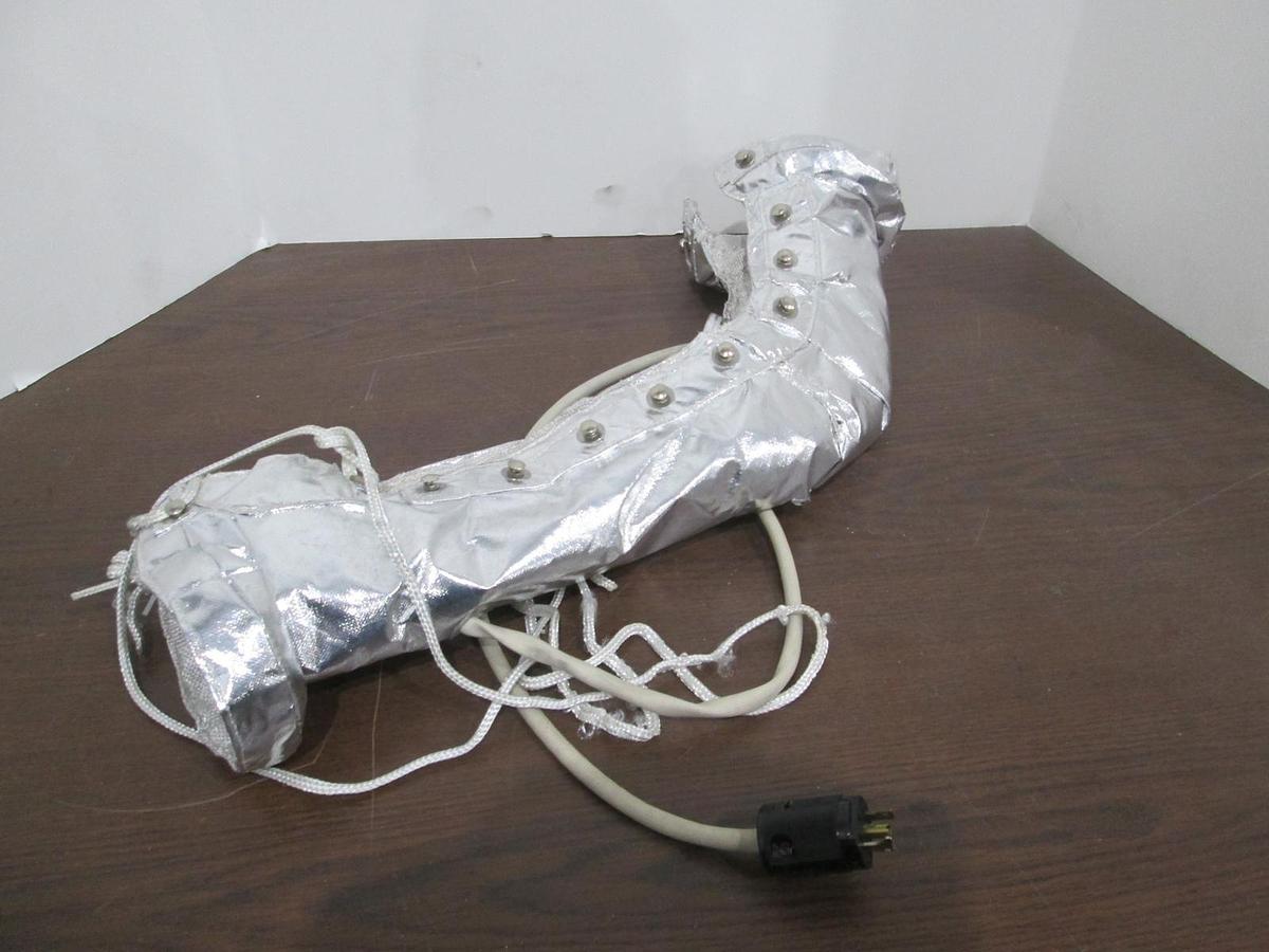 Used BriskHeat, TMS211029, Insulator Jacket, 120V, 4.17A, 500W, Single Phase, Used