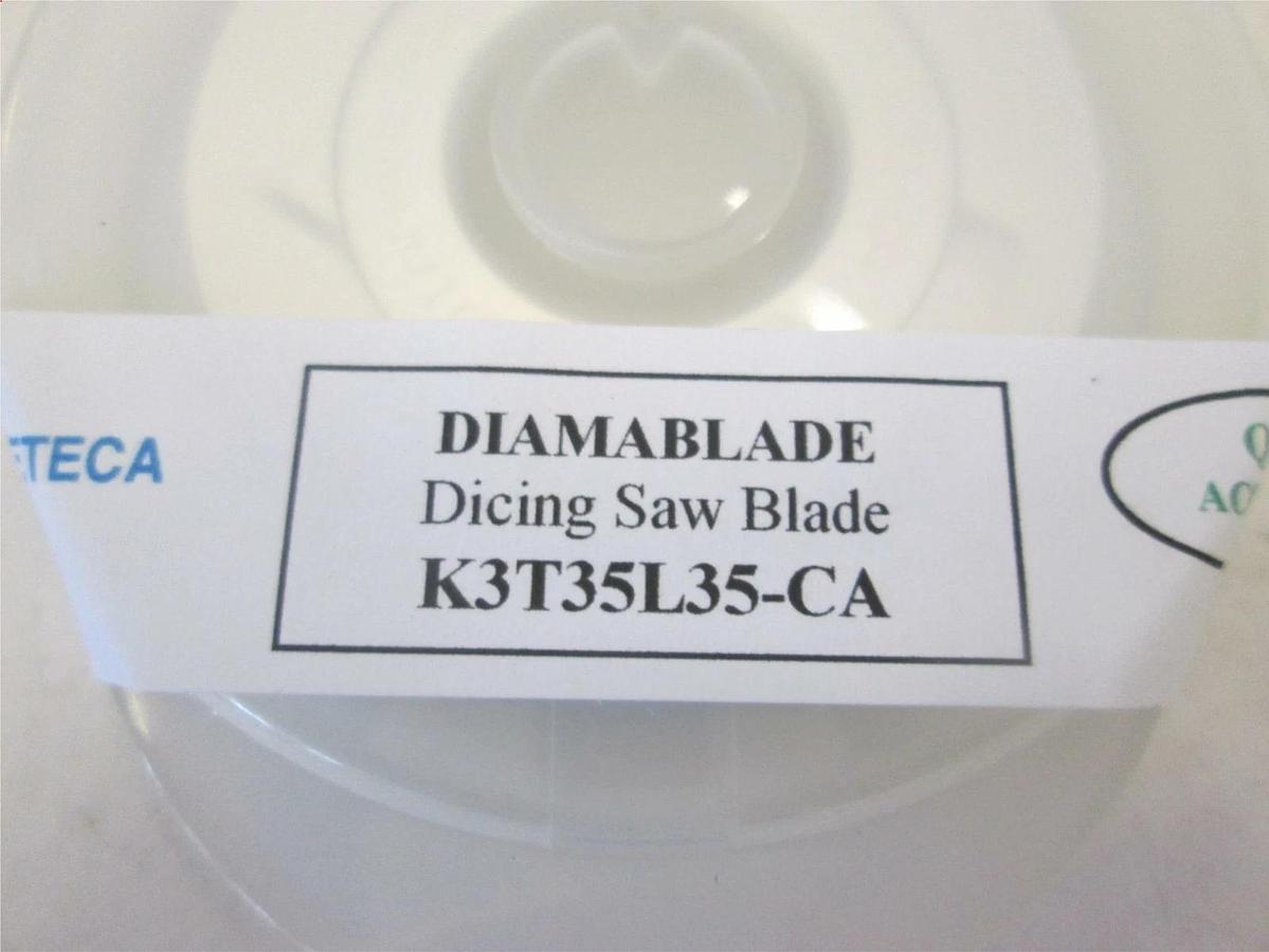 Keteca, Dicing Saw Diamond Blade, K3T35L35-CA, New, Lot of 10