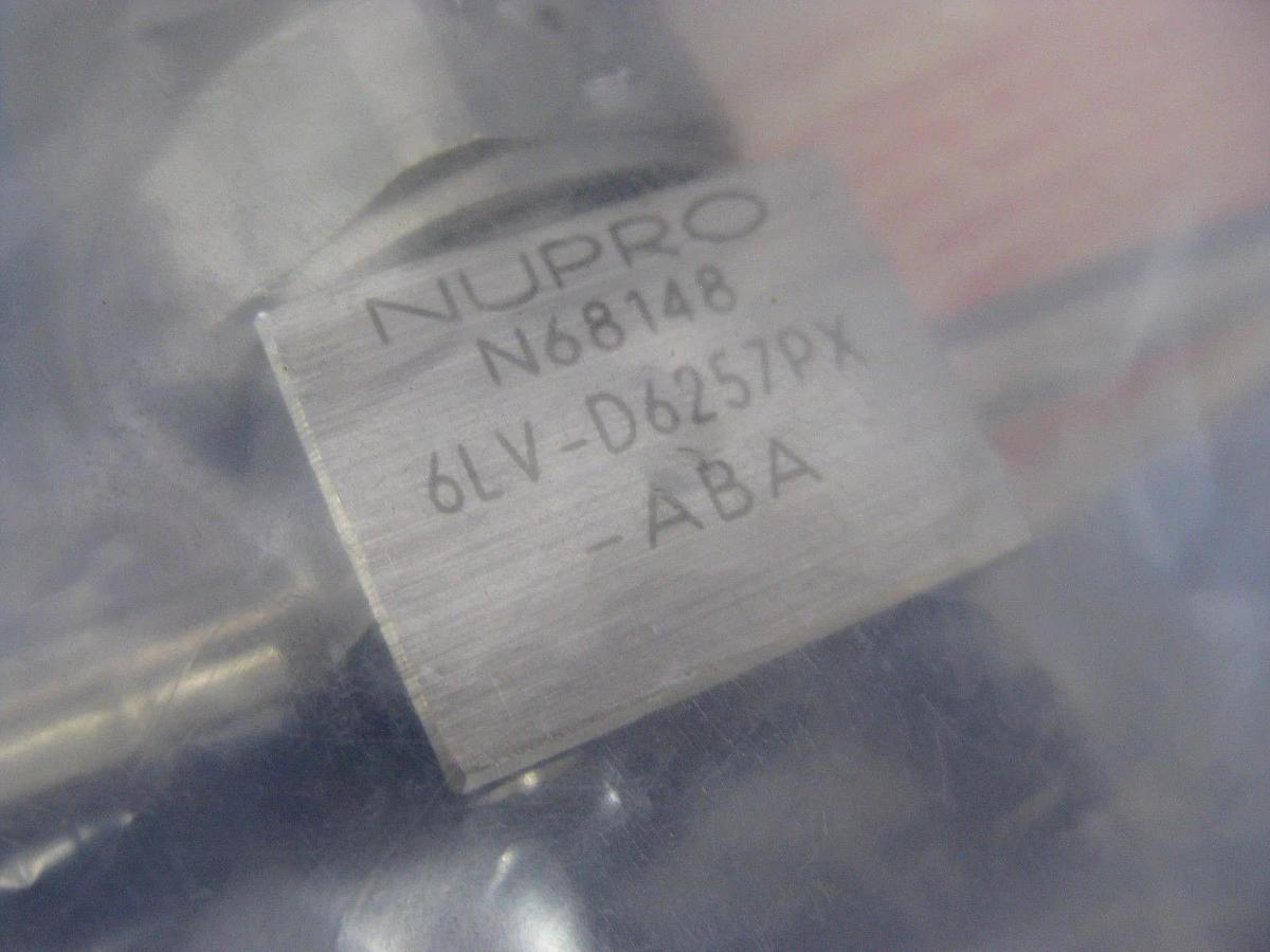 NUPRO 6LV-D6257PX-ABA 3-Station Pneumatic Valve Manifold Assy NC/NO/NC, NEW