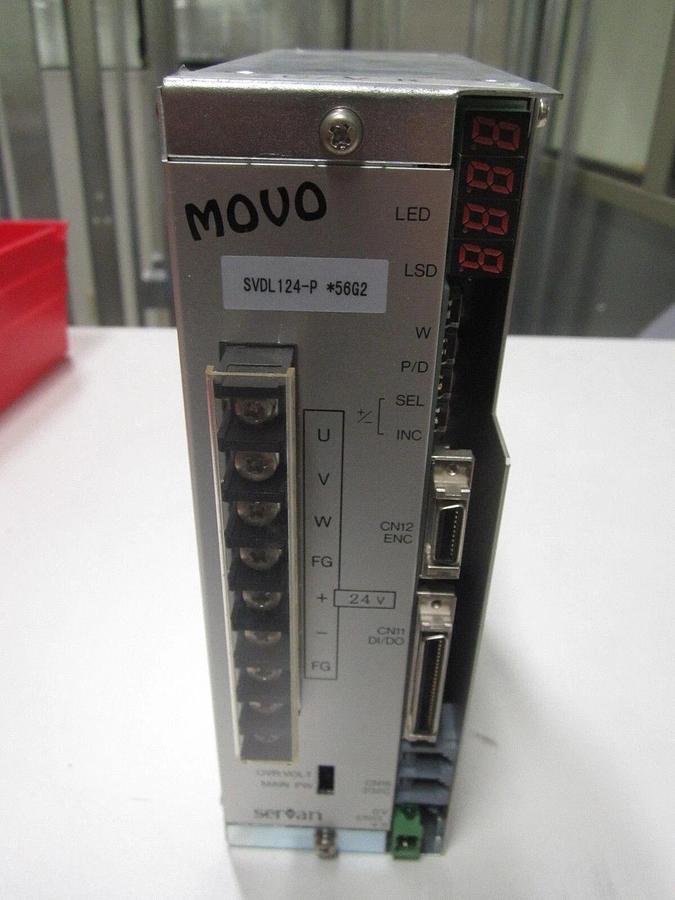 Used Servan Movo SVDL124-P Servo Drive Motor Amplifier