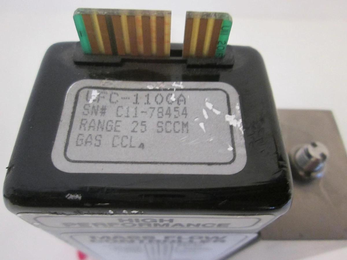 Used Unit Instruments, UFC-1100A, Mass Flow Controller, 25 SCCM, CCL4, Used