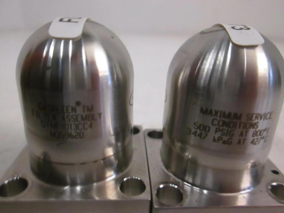 Used PALL Gaskleen GTMF1013CC4 Top Mount Filter, Nickel Filter, Lot of 2