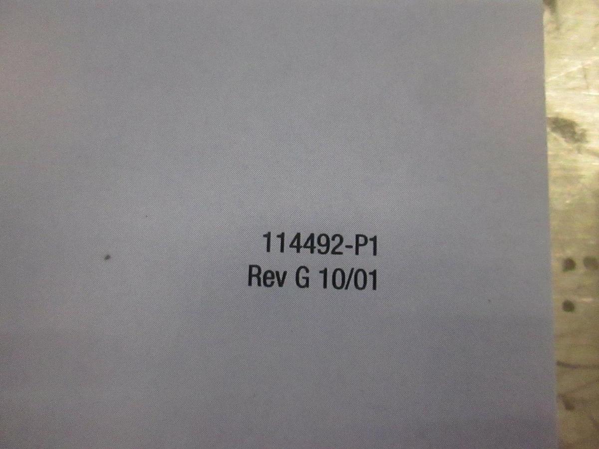 MKS Type 622A/626A/627A/628A/629A Absolute Pressure Trans Manual, 114492-P1, New