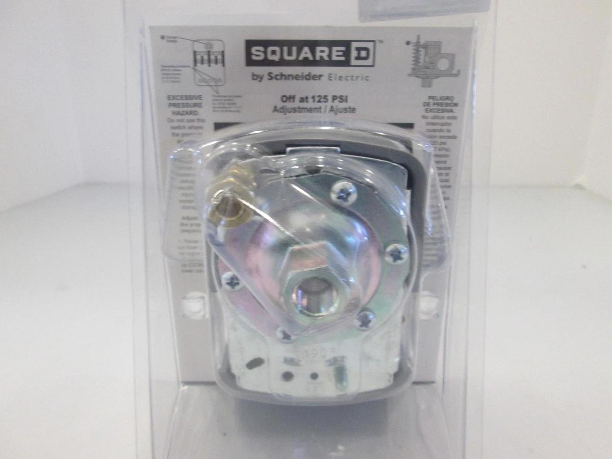 Used Square D, FHG12J52XCP, Pressure Switch Pump, New