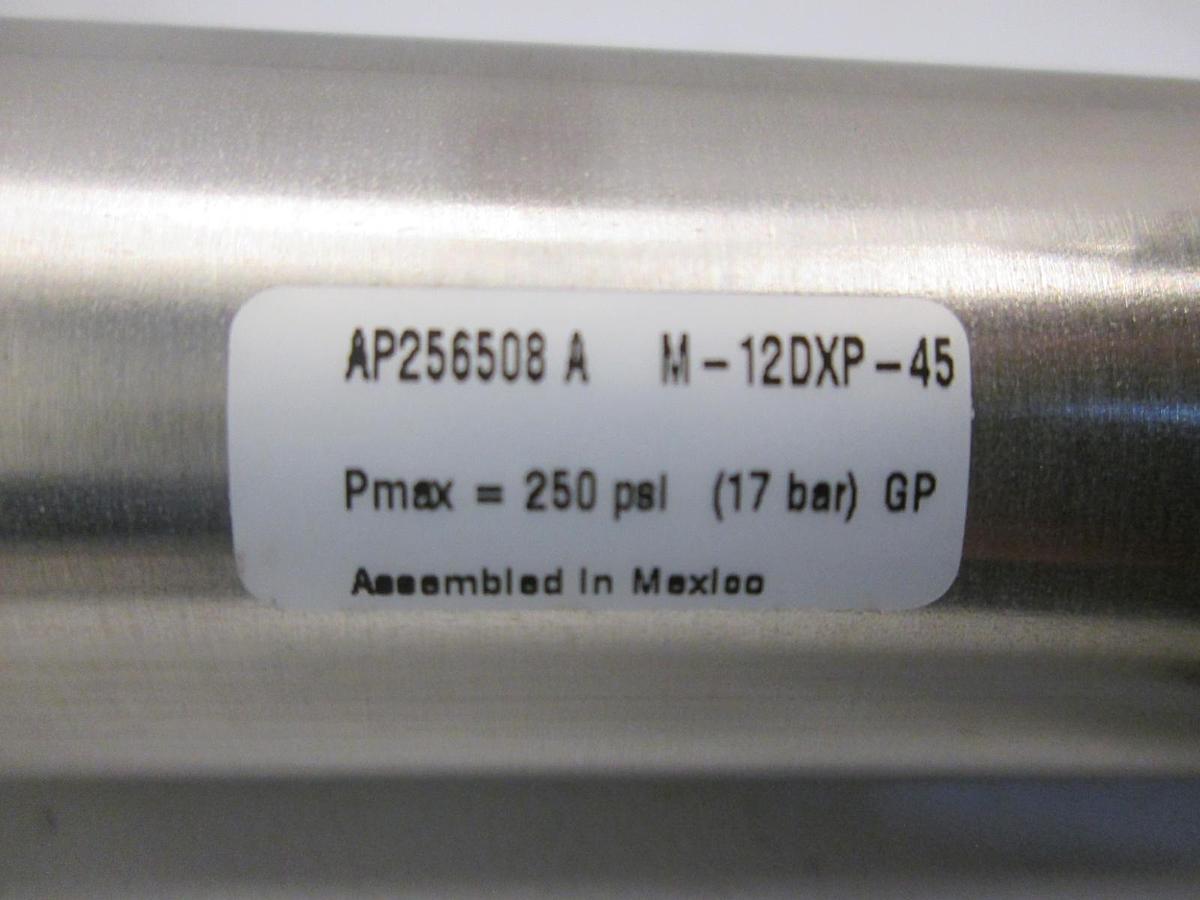 Used Rexroth, AP256508, M-12DXP-45, Air Cylinder, 250PSI, New