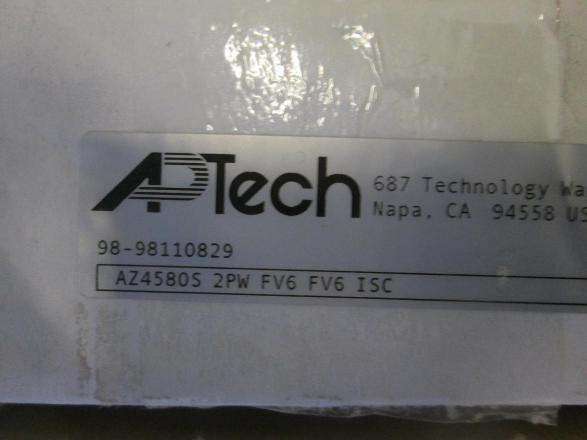 Used APTech, Diaphragm Valve, AZ4580S 2PW FV6 FV6 ISC, New