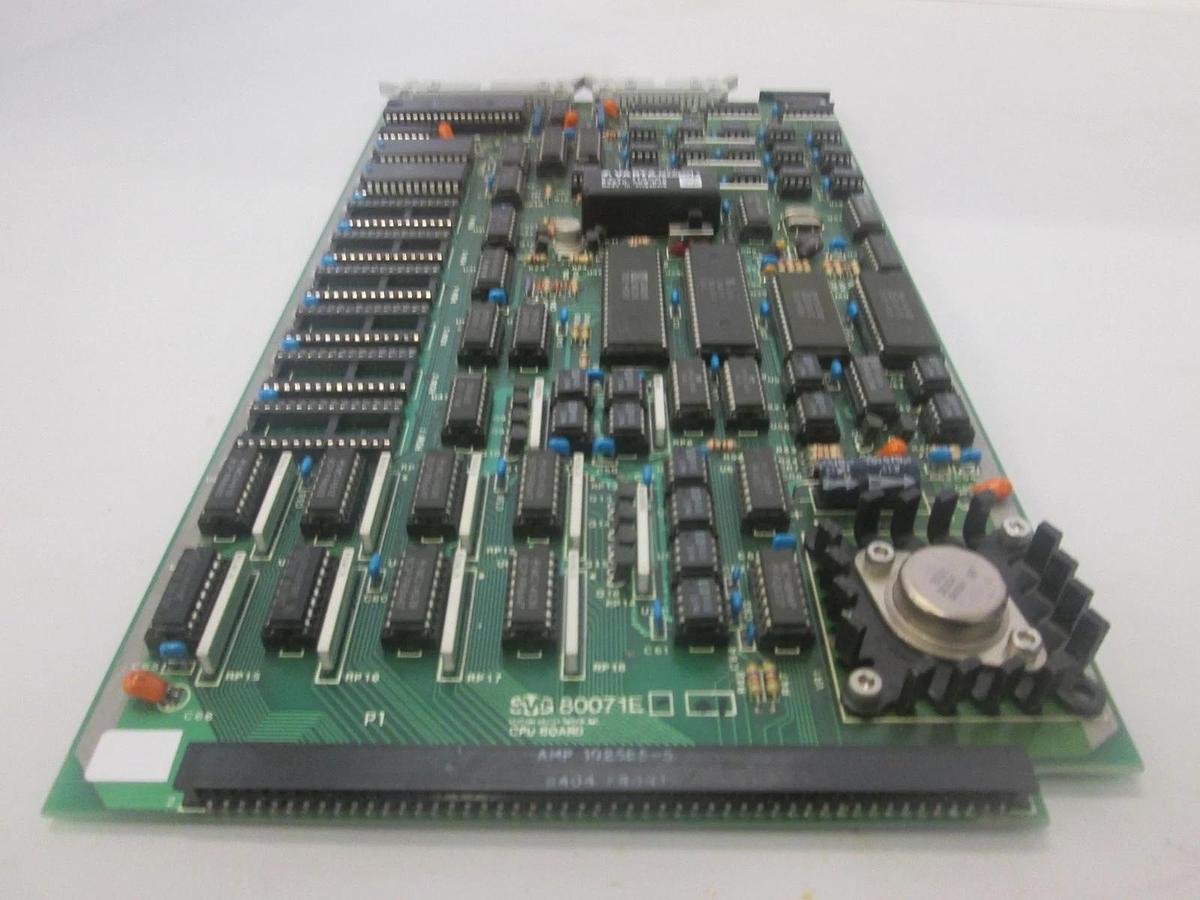 Used SVG, 8100 8600 wafer track 800171E, CPU Board, Used, ritetrack