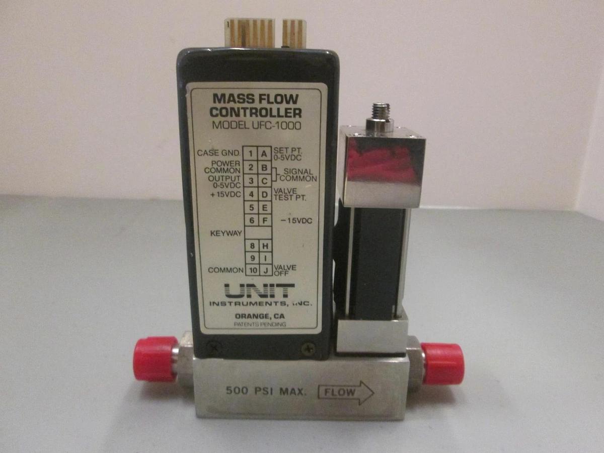 Used Unit UFC-1000, Mass Flow Controller MFC, HCL, 100 SCCM, Used