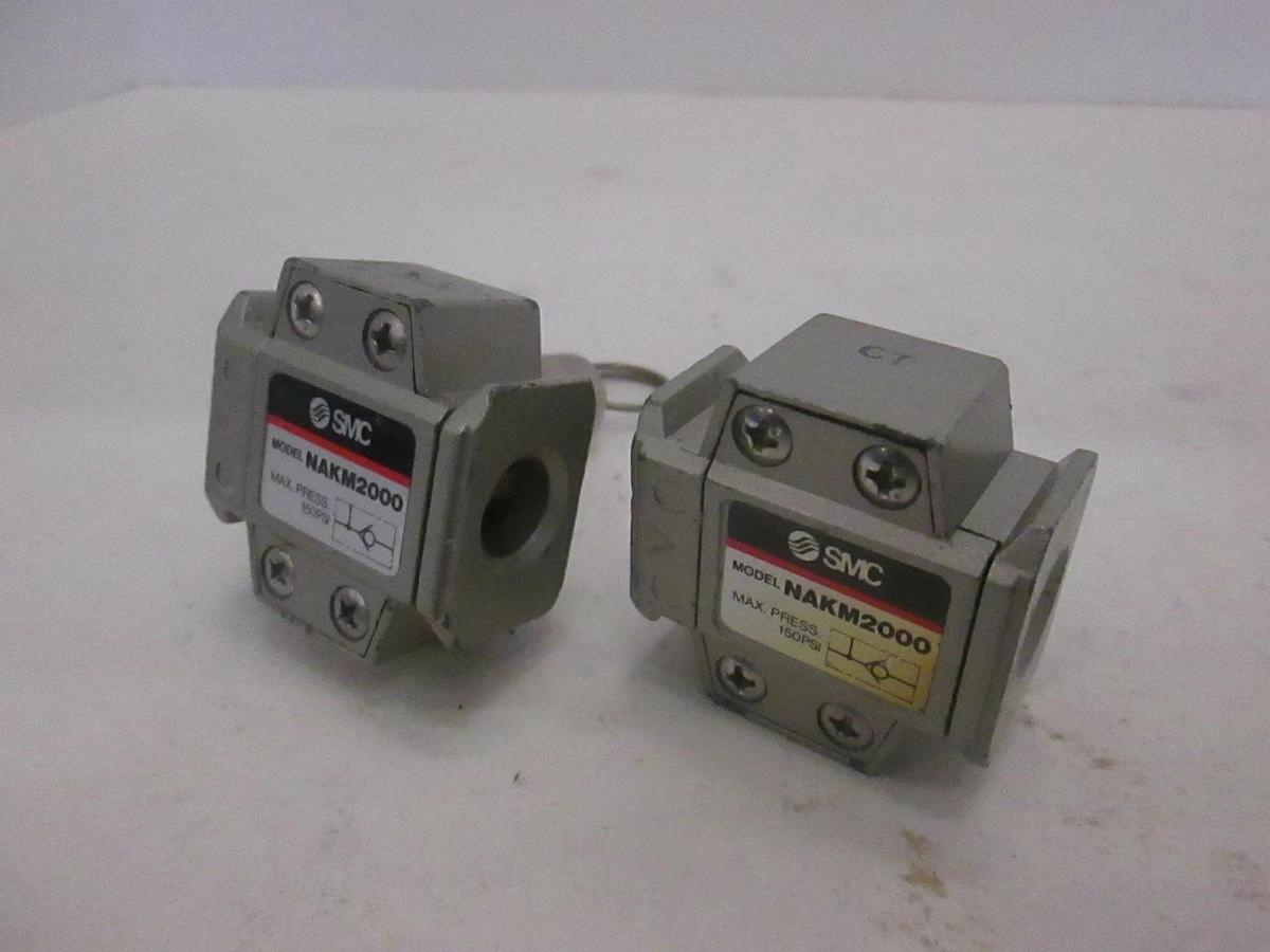 Used SMC, Air Filter Regulator, NAKM2000, Used, Lot of 2