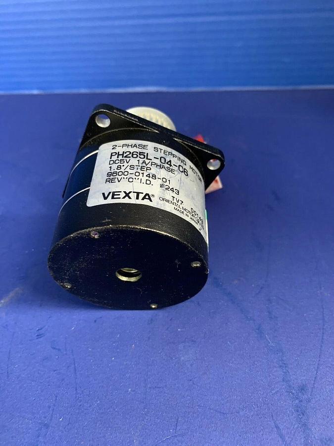 Used VEXTA Stepping Motor PH265K-04-C6 2 Phase, 1A, 5VDC, Used