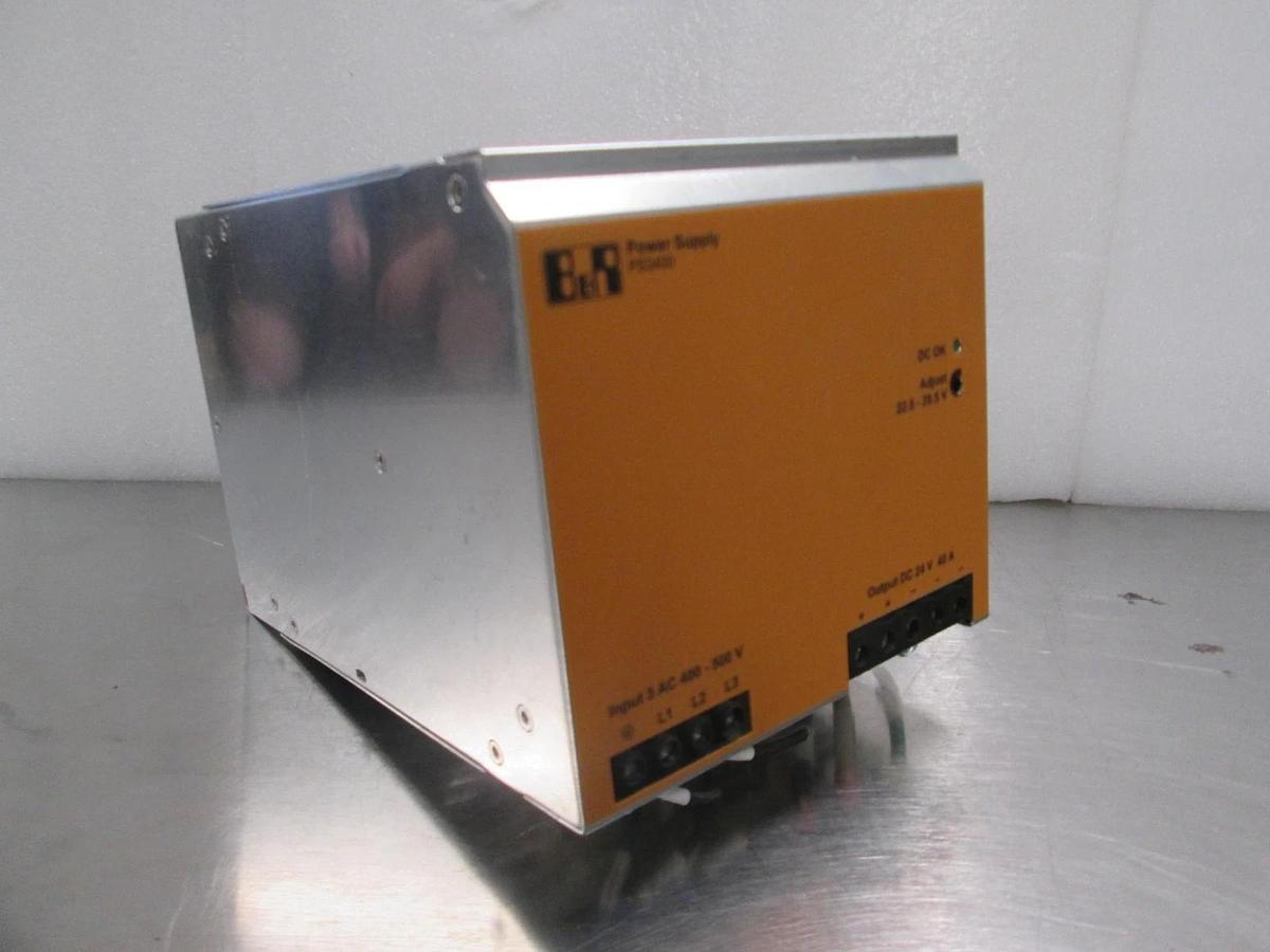 Used B&R, PS3400, Power Supply, 24VDC, 40A, Used