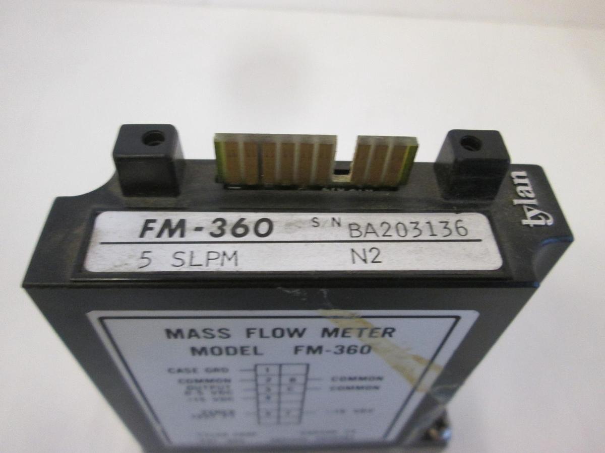 Used Tylan, FM-360, Mass Flow Controller, N2, 5 SLPM, Used