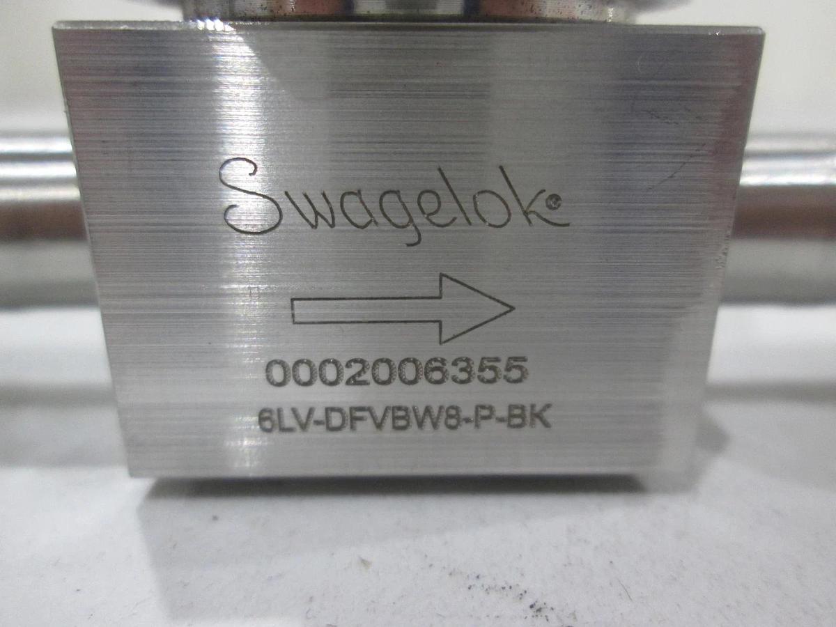 Swagelok, 6lv-dfvbw8-p-bk-fr8asy, Valve, New