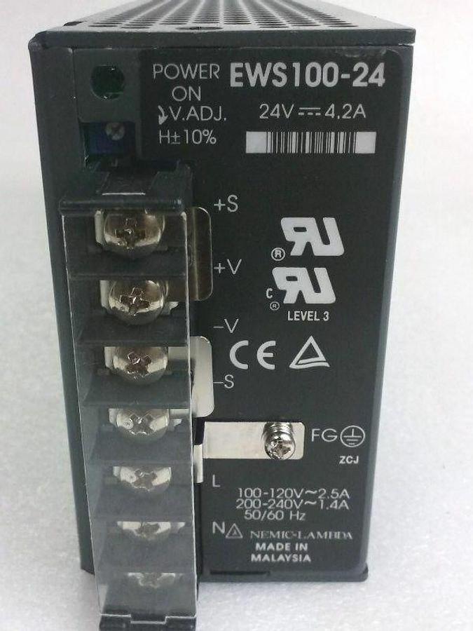 Used Nemic-Lambda EWS100-24 Adjustable Power Supply
